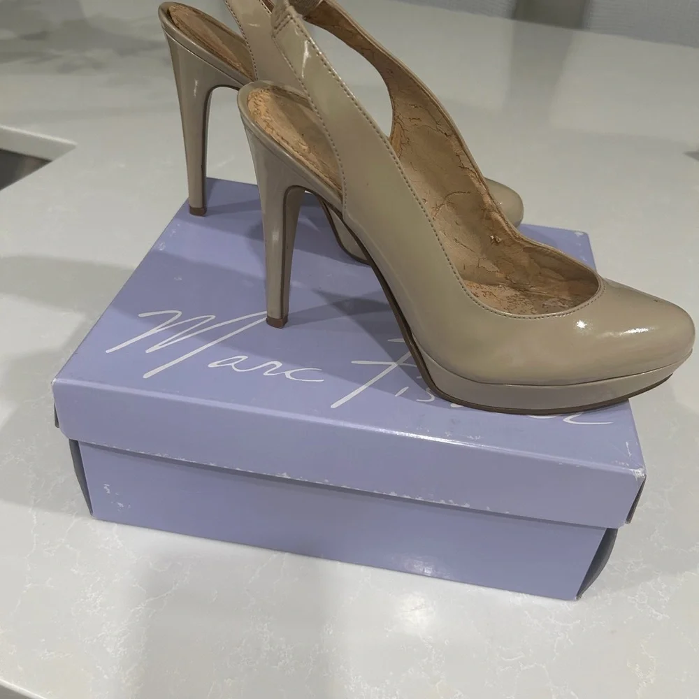 Marc Fisher Beige Women's Pumps